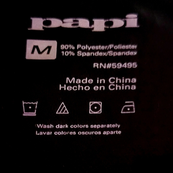 Men’s Silky Stretch Samurai Muscle Tee Athletic Sleep T Shirt Med New Papi Brand - Picture 7 of 8